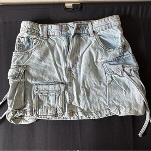 Pull & Bear Cargo Skirt Womens XS